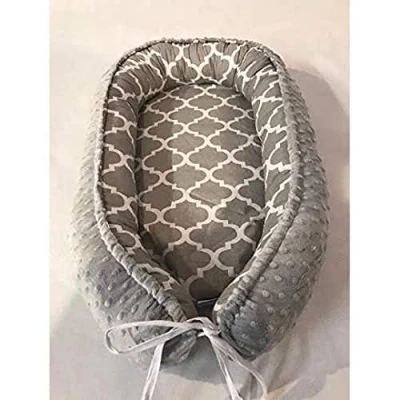Afbeelding van Multifunctioneel babynestje Cocoon Baby Cocon Bumper Reiswieg 100% Katoen Anti Allergisch