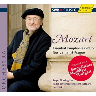 Afbeelding van Radio Sinfonieorchester Stuttgart Des SWR Mozart: Essential Symphonies Volume 4 (22,33,3 (CD)