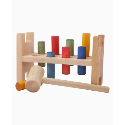 Afbeelding van Wooden Story Hamertje tik regenboog