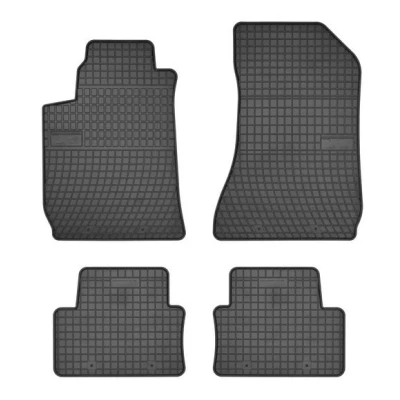 Afbeelding van FROGUM 0706 Vloermatset Rubber voor en achter 4 Zwart Op maat gemaakt ALFA ROMEO: 159 Sportwagon