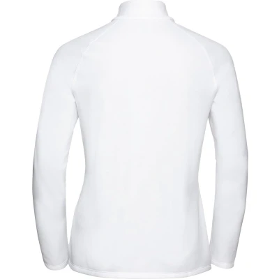 Afbeelding van Odlo Besso Sweatshirt met ritssluiting voor dames, Wit.