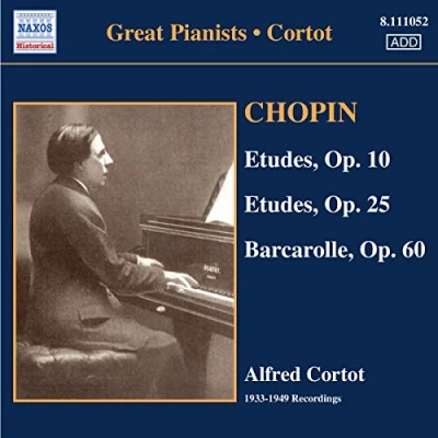 Afbeelding van Alfred Cortot Chopin: Études Volume 3 (CD)