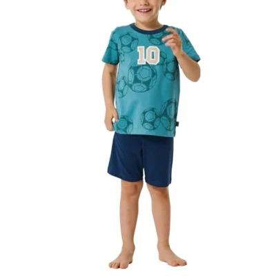 Afbeelding van Schiesser KURZ World SET Pyjama voor kinderen, Maat: 92, Grün