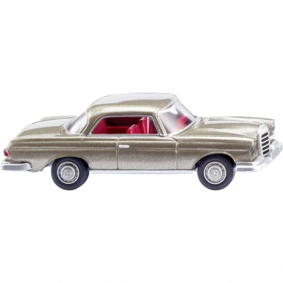 Afbeelding van Wiking 014604 H0 Auto Mercedes Benz 250 SE Coupé, nerzgrijs metallic
