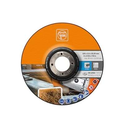 Afbeelding van Fein 63709014010 Doorslijpschijf gebogen 125 mm 25 stuk(s)