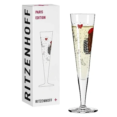 Afbeelding van RITZENHOFF Paris Edition 1072005 champagnefluit 200 ml champagnefluit, meerkleurig, Made in Germany