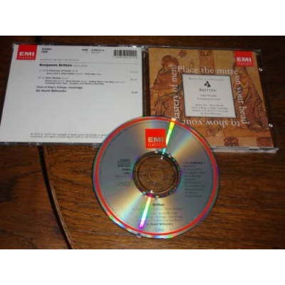 Afbeelding van Britten: St. Nicholas, Ceremony of Carols / Willcocks
