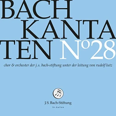 Afbeelding van Chor &amp; Orchester Der J.S. Bach Stiftung, Rudolf Lutz Bach: Kantaten 28 (CD)