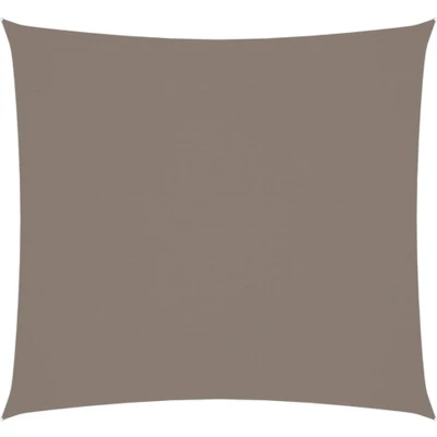 Afbeelding van Zonnescherm vierkant 2x2 m oxford stof taupe