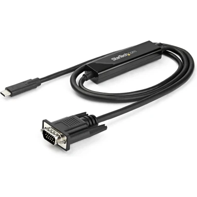 Afbeelding van StarTech USB C naar VGA adapter kabel 1m 1920x1200