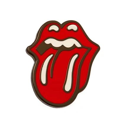 Image de Enamel Pin Badge The Rolling Stones Langue