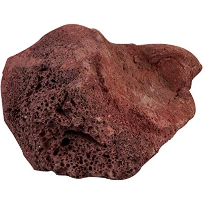 Afbeelding van Sera Donkerrode lavasteen Rock Red Lava L 16 23 cm