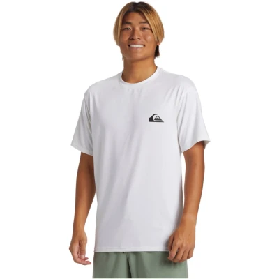Afbeelding van Quiksilver Everyday SURF KURZÄRMLIGES Sport Tshirt, Heren, Maat: Large, White