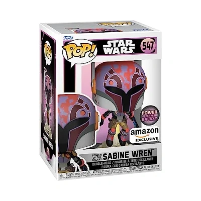 Afbeelding van Funko Pop! Star Wars: Power of the Galaxy: Sabine Wren (with Darksaber) #547 Amazon Exclusive