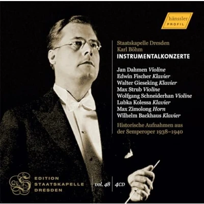 Image de Édition Staatskapelle Dresden Volume 48 / Concertos pour instruments 1938 1940