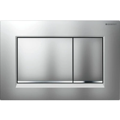 Afbeelding van Geberit Sigma30 bedieningsplaat, voor 2 toets spoeling, designstrook