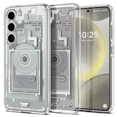 Afbeelding van SPIGEN ULTRA HYBRID GALAXY S24 NUL EEN WIT
