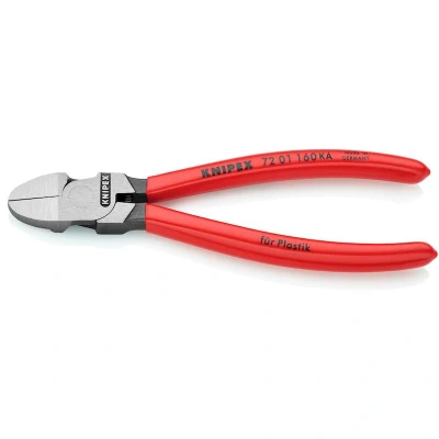Afbeelding van Knipex 72 01 160 KA Werkplaats Kunststof zijsnijtang Zonder facet mm