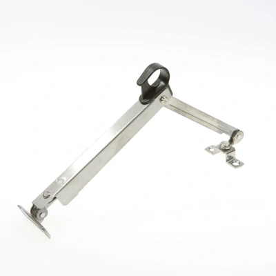 Afbeelding van Axa Combi raamuitzetter Axaflex Classic links wegdraaiend RVS zwart 2480 29 81/E