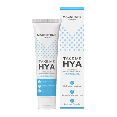 Afbeelding van Magnitone Take Me Hya Supergeleidende hydraterende gel met aloë vera + hyaluronzuur voor liftoff microstroom gezichtsversterker hydrateert en kalmeert, zonder uitspoelen, dierproefvrij