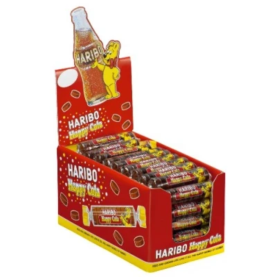 Afbeelding van Haribo Cola Roulette Doos 50 x 25 Gram
