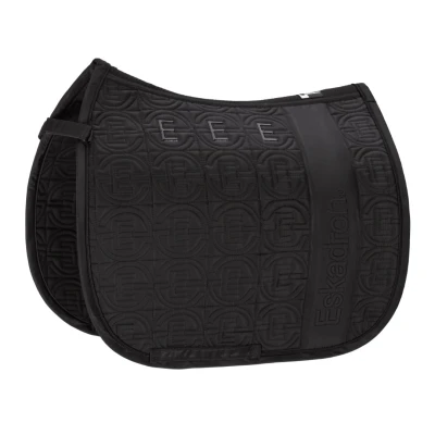 Image de Eskadron Tapis de Selle Highgloss Polyvalent Noir Full