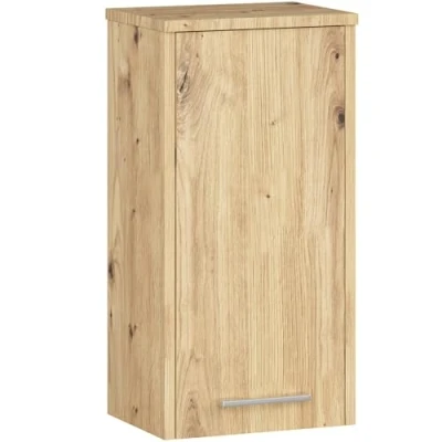 Afbeelding van Hangende Badkamerkast FIN W30 met 1 Deur / AKORD Furniture Factory Artisan Eik 30 x 60 22,5 cm