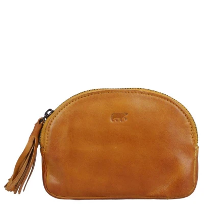 Afbeelding van Bear Design Penny Ritsportemonnee Okergeel
