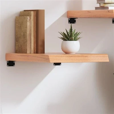 Afbeelding van Wandschap 40x50x6 cm behandeld massief eikenhout lichtbruin