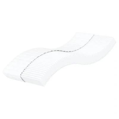 Image de vidaXL Matelas en mousse blanc 100x220 cm dureté H2 H34016640