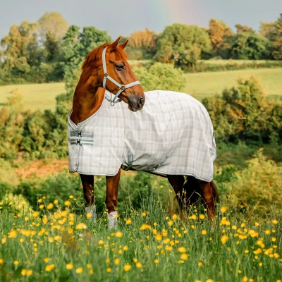 Image de Horseware Couverture Anti Mouches Newmarket Witney CharcoalVendu par Agradi