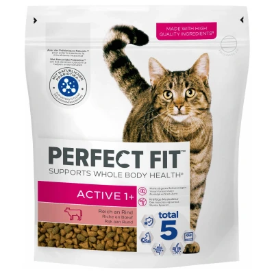 Afbeelding van Perfect Fit Kat Droog Adult Active Rund Kattenvoer 750 g