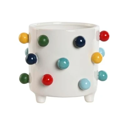 Afbeelding van Grondlegger Home ESPRIT Wit Multicolour 17 x 14 cm