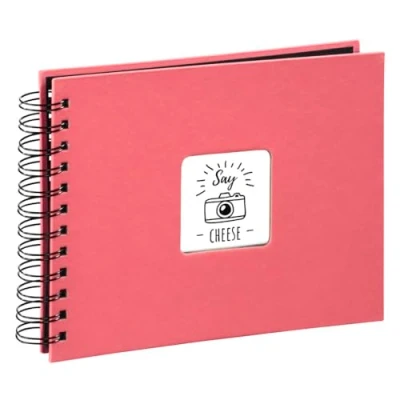 Afbeelding van Hama Spiraalalbum Fine Art 24 X 17 Cm 50 Zwarte Pagina&amp;Apos;S Flamingo