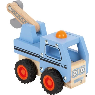 Afbeelding van Small Foot Houten Sleepwagen Blauw