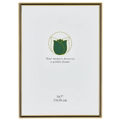 Afbeelding van Fotolijst Verzilverd Goud 13 x 18 cm