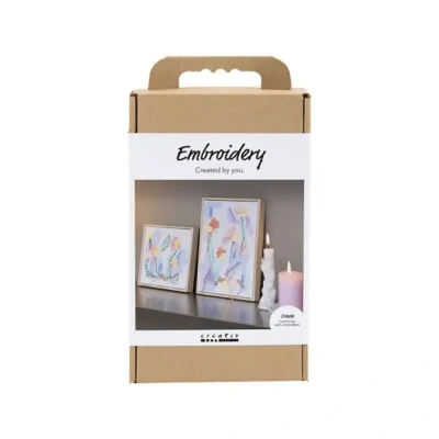 Afbeelding van CC Hobbyset Borduurwerk Afbeeldingen pastelkleuren