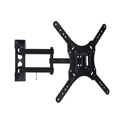 Afbeelding van PROPER AV Robuuste muurbeugel met draaibare arm voor 23 inch tot 55 tv, 15 graden helling, VESA 200 x 200, zwart PB042