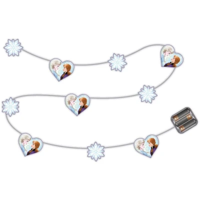 Afbeelding van LED lichtkrans Frozen Memories 165 cm