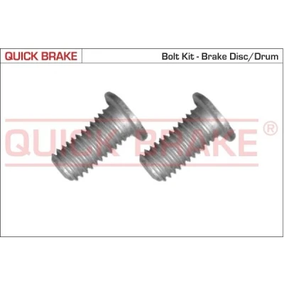 Afbeelding van Schroevenset, remschijf QUICK BRAKE 11672K
