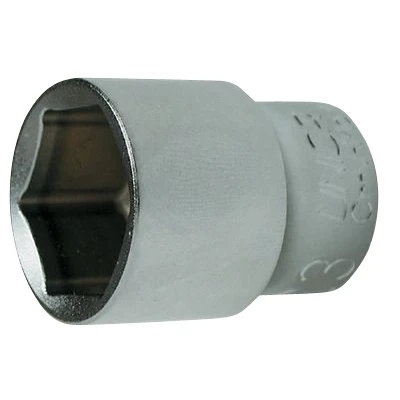 Afbeelding van UNIOR 600854 Steeksleutelelement 1/2 Zeskant ISO 1456:2009, 2725 1, DIN 3124 13 Chroom vanadium staal, Molybdeenstaal