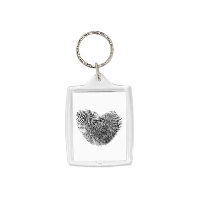 Afbeelding van Deknudt Frames sleutelhanger S66GA1 transparant foto 4,5x7 cm