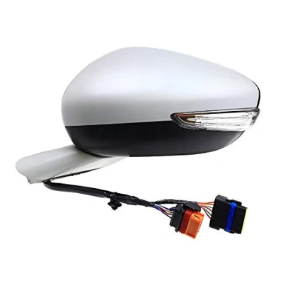 Afbeelding van Buitenspiegel Tyc 326 0112 Links Met grondlaag voor elek. spiegelverstelling, Bol vormig, Te verwarmen, Elektrisch inklapbaar PEUGEOT: 508 I SW