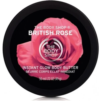 Afbeelding van The Body Shop British Rose Instant Glow Butter 50ml