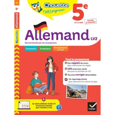 Image de Chouette Allemand 5e LV2 (A1 vers A2)