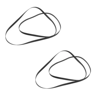 Afbeelding van Create idea 2 stuks rubberen aandrijfriemen voor platenspeler compatibel met Pioneer PL Z91 Z92 Z93 Z94 Z95