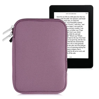 Afbeelding van kwmobile beschermhoes voor eReader neopreen lavendel 17 x 12 2 cm binnenafmetingen