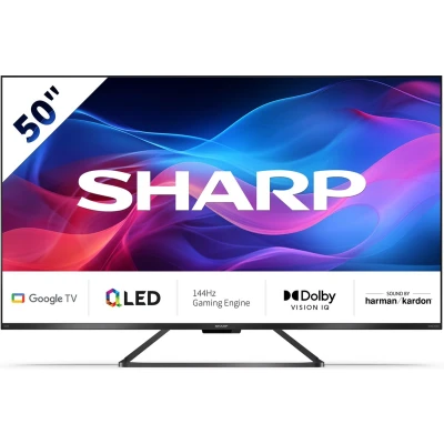 Afbeelding van Sharp Aquos 50GR8265 50 inch 144Hz 4K UHD QLED met Google TV 2024
