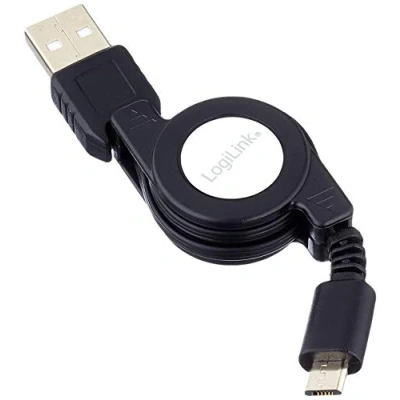 Afbeelding van Logilink USB 2.0 A Male naar Micro 0.75 m