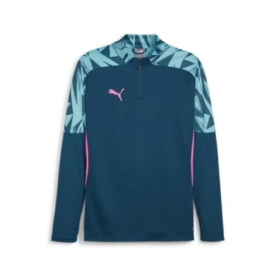 Afbeelding van IndividualFINAL Trainingsshirt Heren Ocean Tropic Bright Aqua200 L Voetbal Trainingstrui